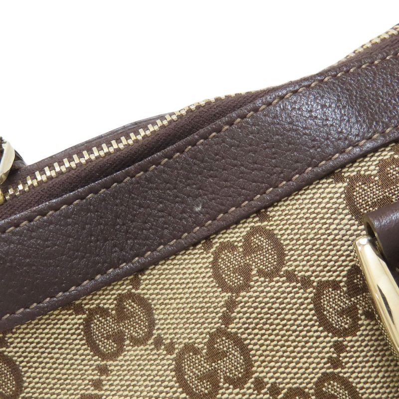 Gucci 141470 Abby GG Pattern Tote Bag Canvas Women