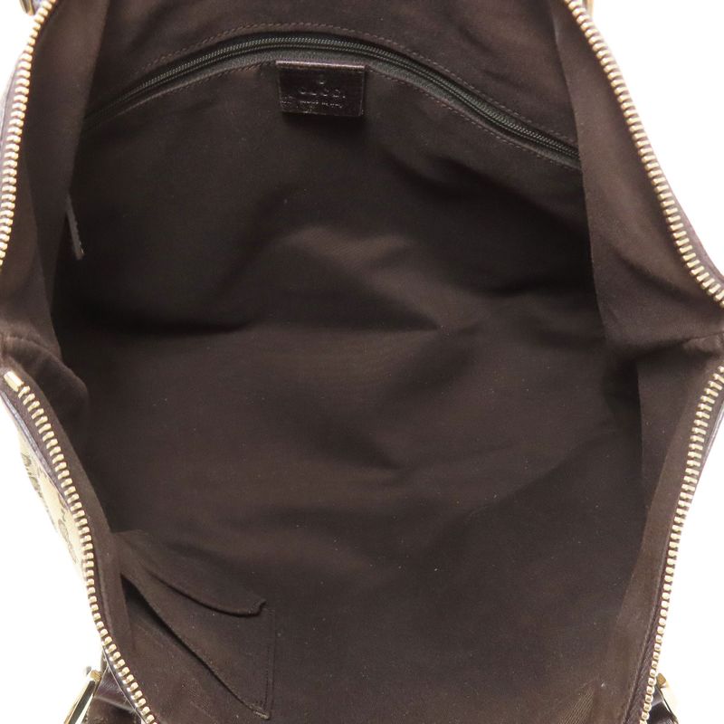 Gucci 141470 Abby GG Pattern Tote Bag Canvas Women