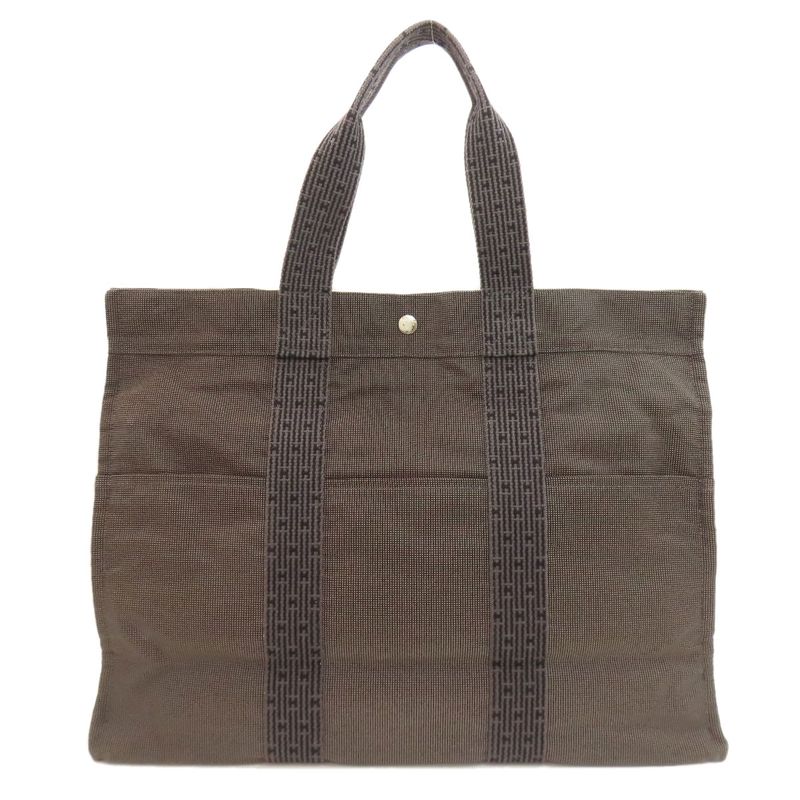 Hermes Her Line GM Tote Bag Canvas Ladies