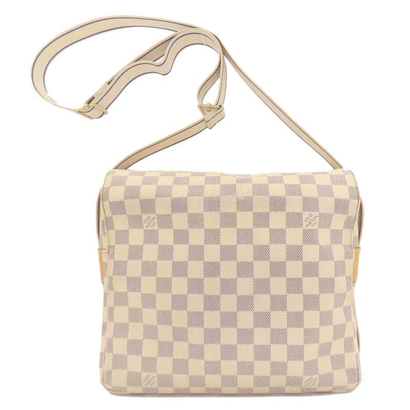 Louis Vuitton N51189 Naviglio Shoulder Bag Damier Canvas Women