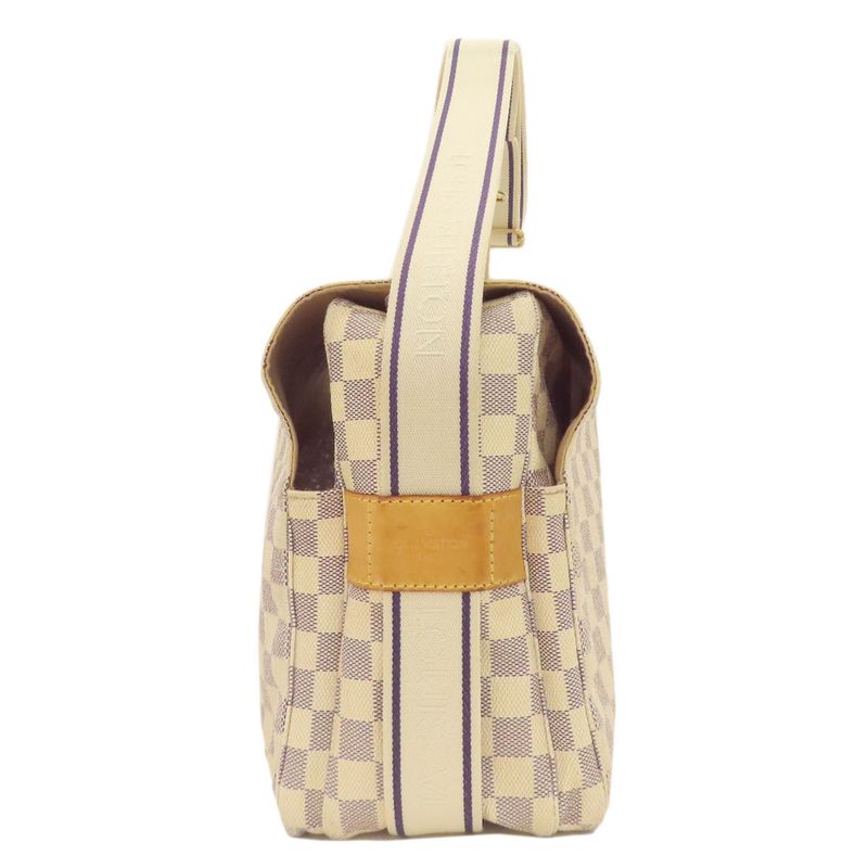 Louis Vuitton N51189 Naviglio Shoulder Bag Damier Canvas Women