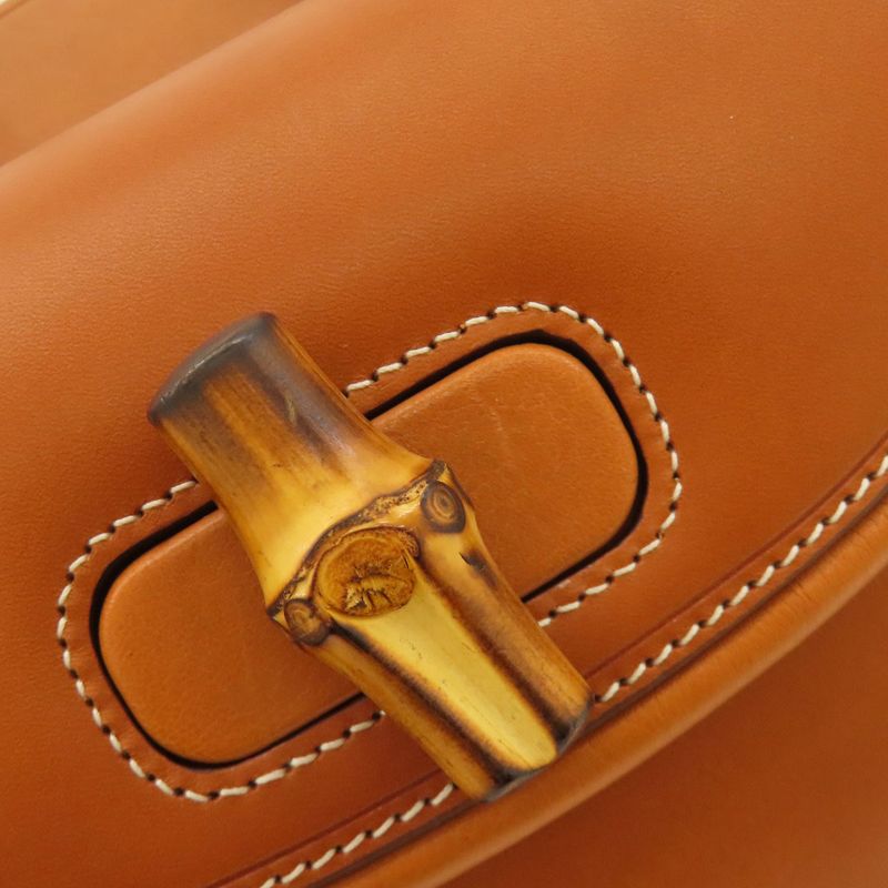 Gucci 681137 Bamboo 2-way Hip Bag/waist Bag Calf Women