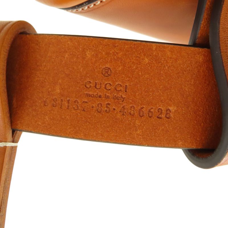 Gucci 681137 Bamboo 2-way Hip Bag/waist Bag Calf Women