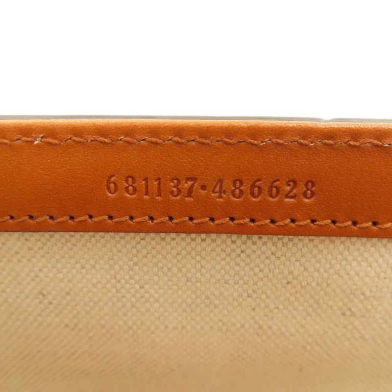 Gucci 681137 Bamboo 2-way Hip Bag/waist Bag Calf Women