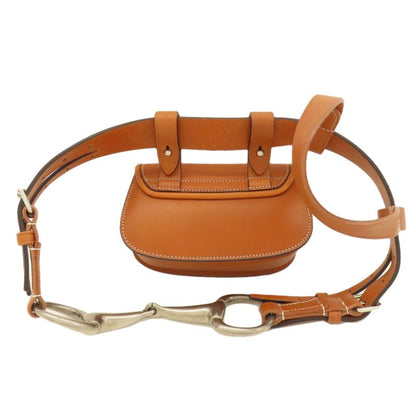 Gucci 681137 Bamboo 2-way Hip Bag/waist Bag Calf Women