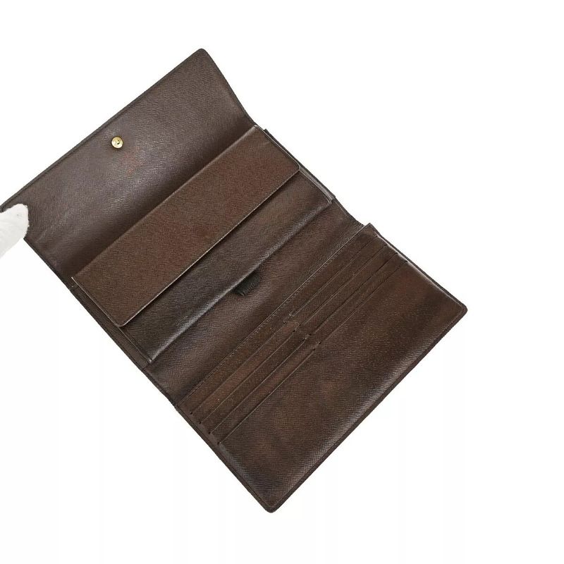 Louis Vuitton Long Wallet LV Wallet Zippy Wallet Damier Set Of 3 38bs021