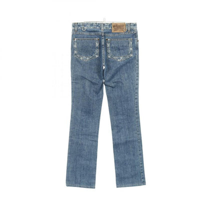 Louis Vuitton Denim Pants Monogram Cotton Monogram Denim Pants Women Used a