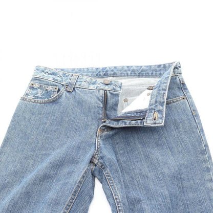 Louis Vuitton Denim Pants Monogram Cotton Monogram Denim Pants Women Used a