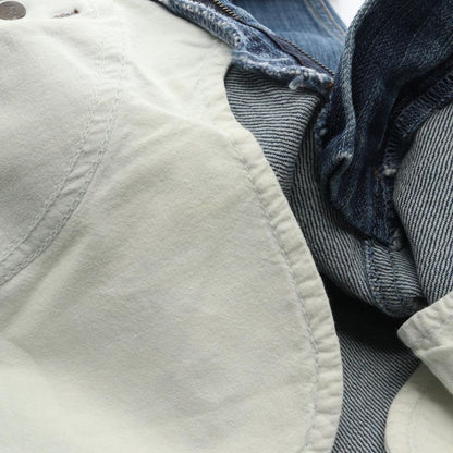 Louis Vuitton Denim Pants Monogram Cotton Monogram Denim Pants Women Used a