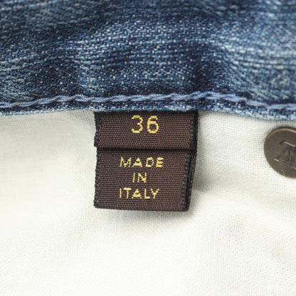 Louis Vuitton Denim Pants Monogram Cotton Monogram Denim Pants Women Used a