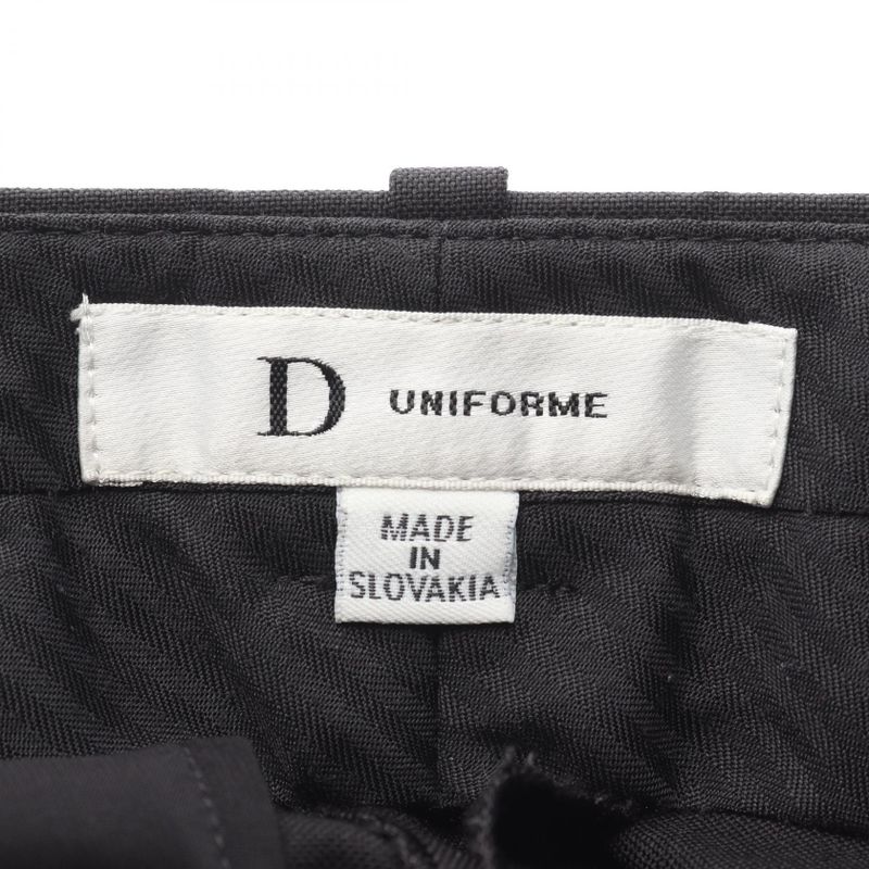 Christian Dior Pants D Uniforme 1vipo3a1803 Wool Slacks Women Used B