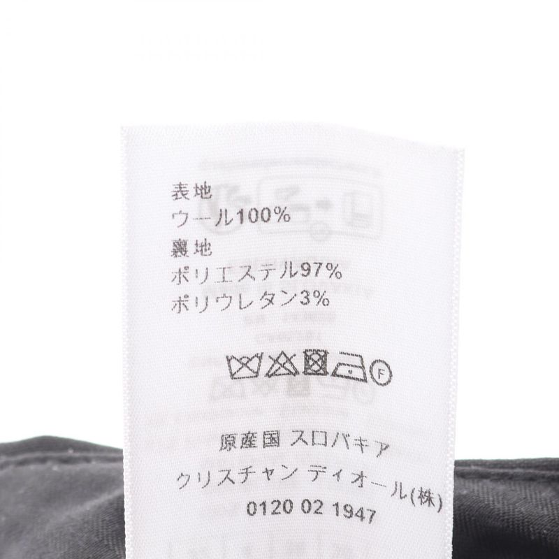 Christian Dior Pants D Uniforme 1vipo3a1803 Wool Slacks Women Used B