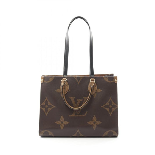 Louis Vuitton Tote Bag on-the-Go MM Monogram Giant Reverse M45321 PVC Coated