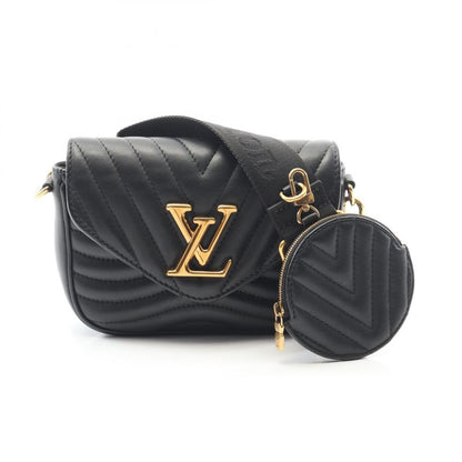 Louis Vuitton Shoulder Bag Muluti Pochette New Wave Noir Black M56461 Noir
