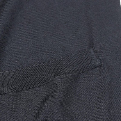 Prada Cardigan Dna00s Navy Wool Knit Cardigan Women's Never Used