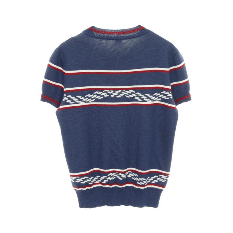 Hermes Knit Canoe Chaine D'ancre 3e2615d4 Cashmere Silk Knit Women Used C