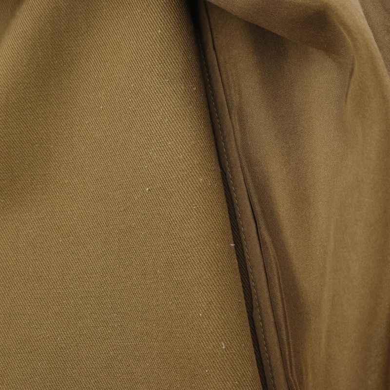 Celine Skirt 2 2n53 6276 Khaki Wool Celine Skirt Wool Ladies Used a