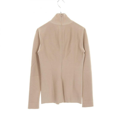 Celine Knit 2 3cu7 7253 Beige Rayon Wool Celine Top Laneen Women Used B