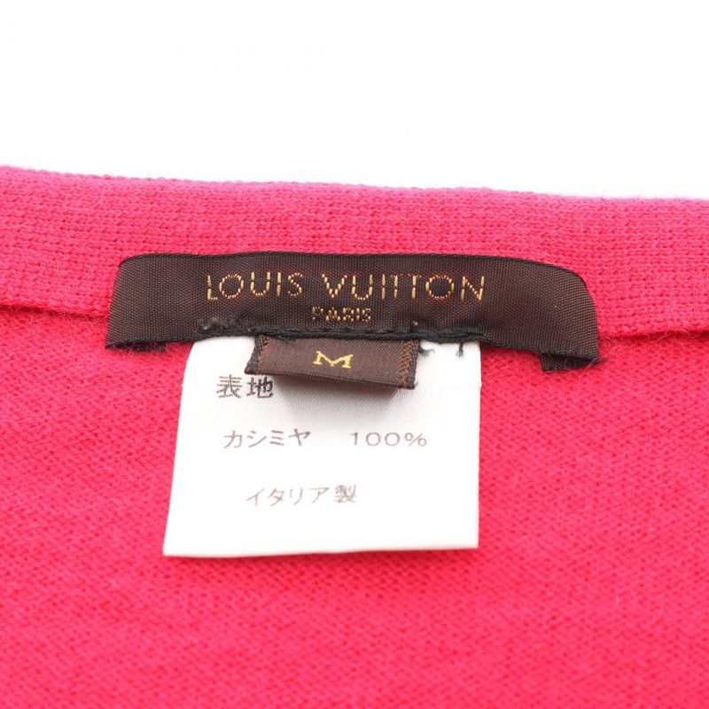 Louis Vuitton Knit Half-Zip Cashmere Knit Women's Used C