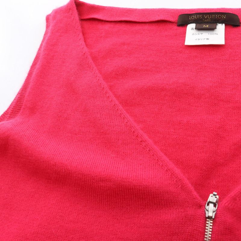 Louis Vuitton Knit Half-Zip Cashmere Knit Women's Used C