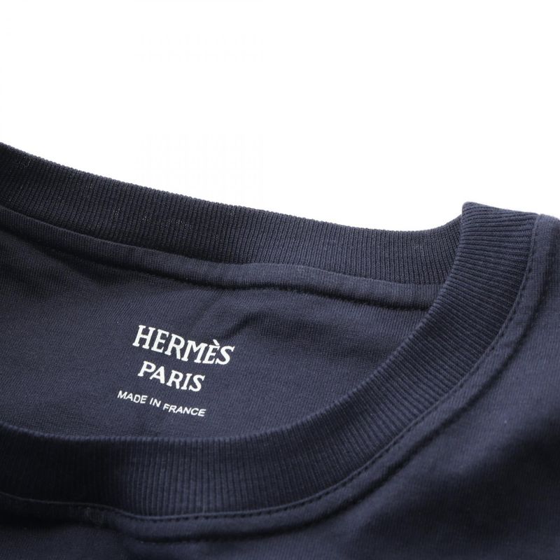 Hermes Dress Mosaic 3e4509dl Cotton Dress Women Used B