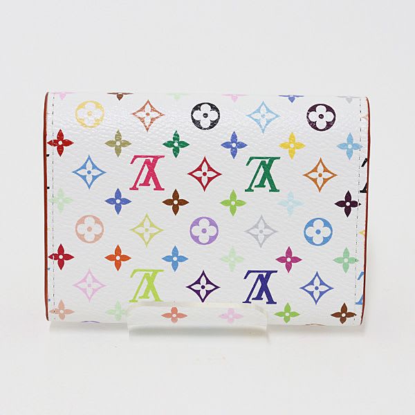 Louis Vuitton Lvtm Portomone Rosalie Monogram Multicolor Takashi