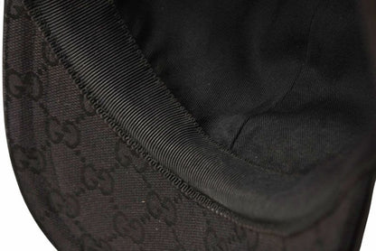 Gucci Baseball Cap Hat Gucci GG Black Red Green 200035 Kqwbg 1060 Size M 59cm