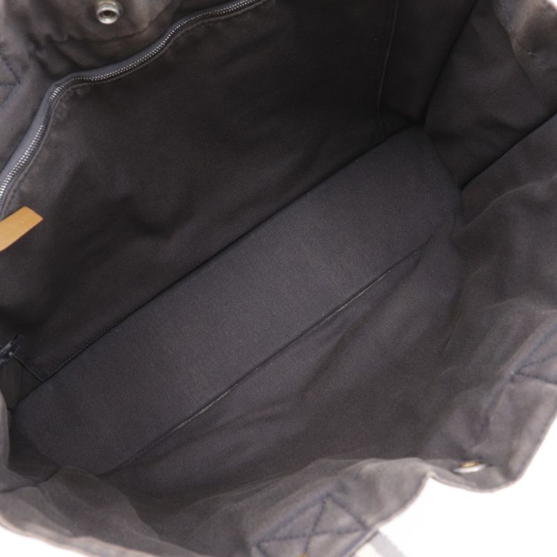 Hermes Fourre Tout MM Ginza Limited Edition Tote Bag Cotton Canvas Gray Unisex