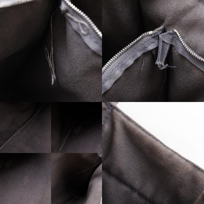 Hermes Fourre Tout MM Ginza Limited Edition Tote Bag Cotton Canvas Gray Unisex