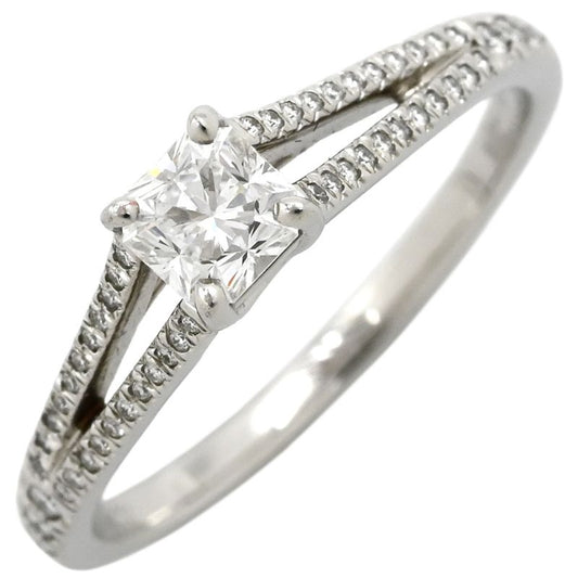 Tiffany & Co Tiffany & Co Ring Lucida Pt950 Diamond Platinum Silver T&co