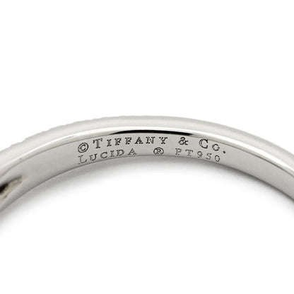 Tiffany & Co Tiffany & Co Ring Lucida Pt950 Diamond Platinum Silver T&co