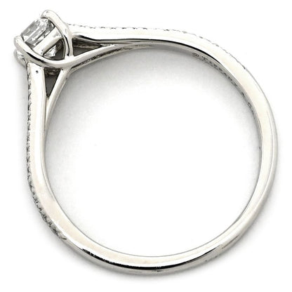 Tiffany & Co Tiffany & Co Ring Lucida Pt950 Diamond Platinum Silver T&co