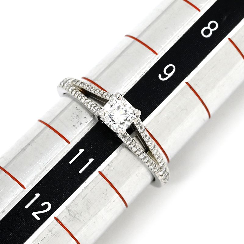 Tiffany & Co Tiffany & Co Ring Lucida Pt950 Diamond Platinum Silver T&co