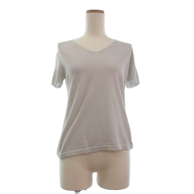 Hermes Gaultier Period T-shirt Cut And Sewn Short Sleeves V-neck Light Hand