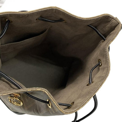 Fendi Bag Dark Brown and Black Leather