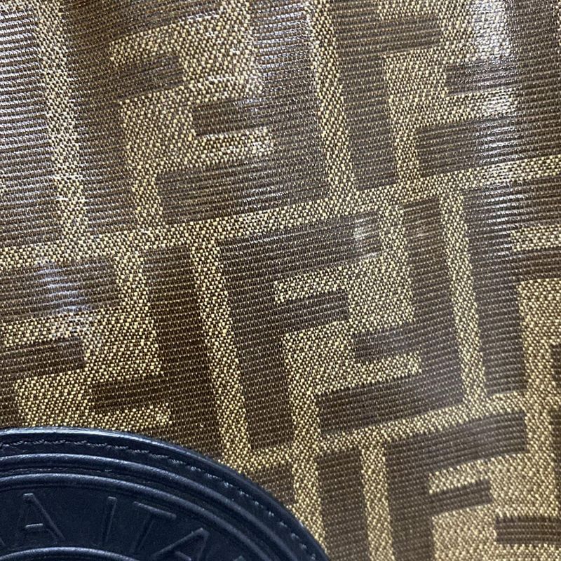 Fendi Bag Dark Brown and Black Leather