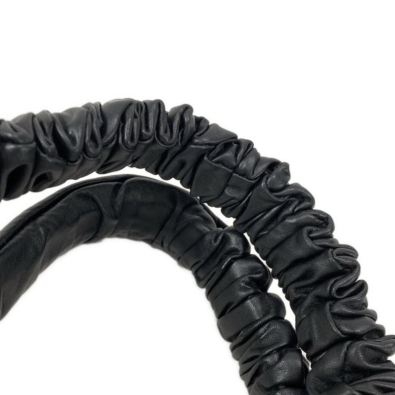 Bottega Veneta Tote Bag Basket Black Big Size/ Handle Leather