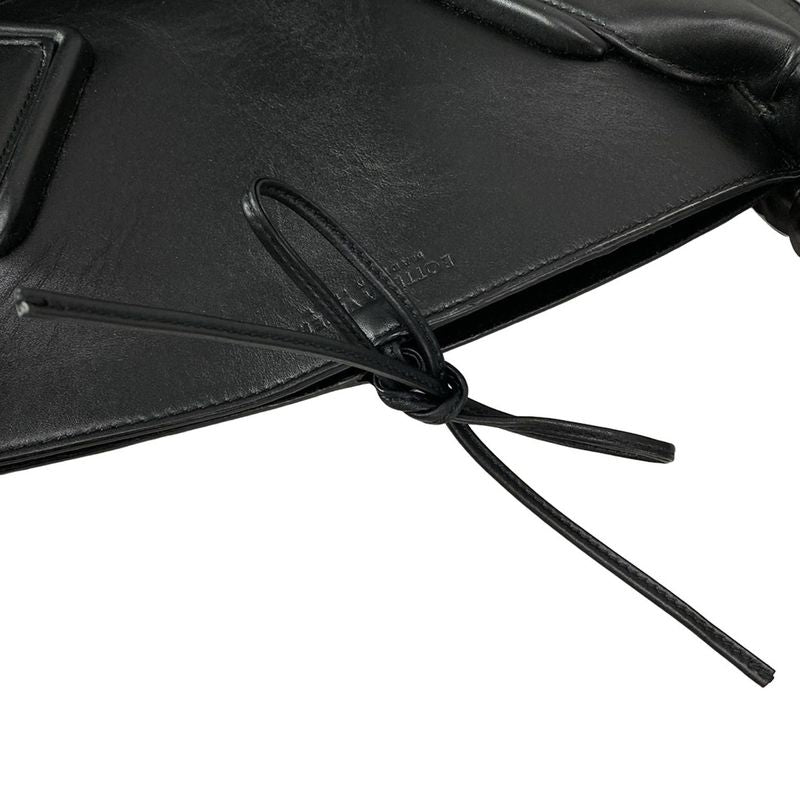 Bottega Veneta Tote Bag Basket Black Big Size/ Handle Leather