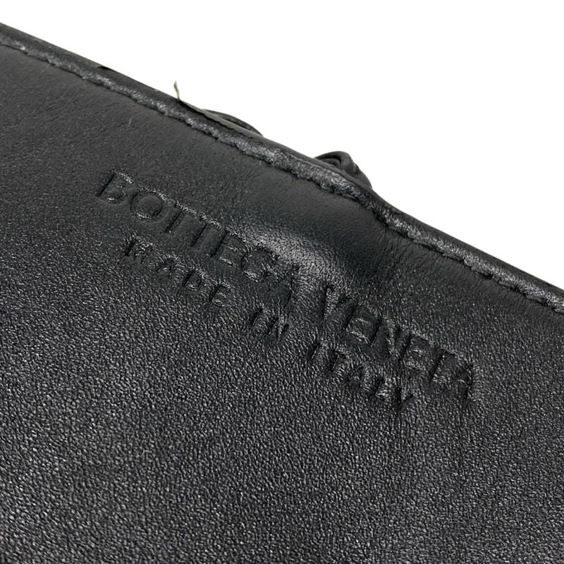 Bottega Veneta Tote Bag Basket Black Big Size/ Handle Leather