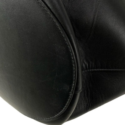 Bottega Veneta Tote Bag Basket Black Big Size/ Handle Leather