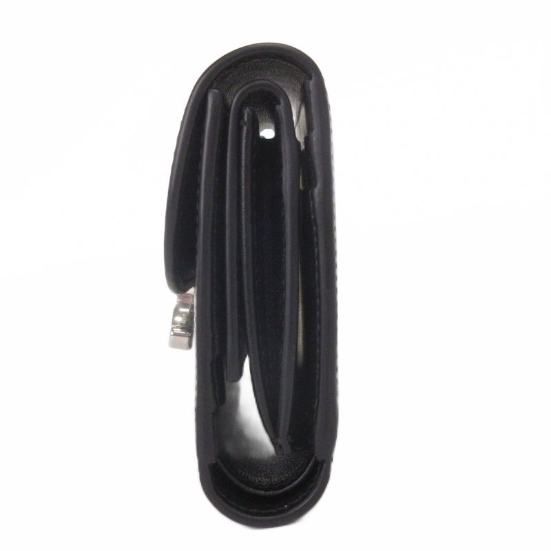 Celine Small Flap Wallet Triomphe Wallet Trifold Compact Shiny Calfskin