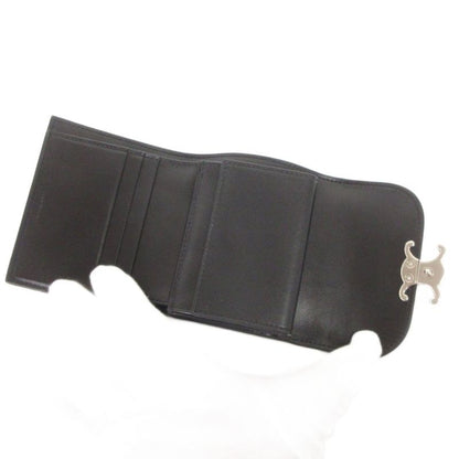 Celine Small Flap Wallet Triomphe Wallet Trifold Compact Shiny Calfskin