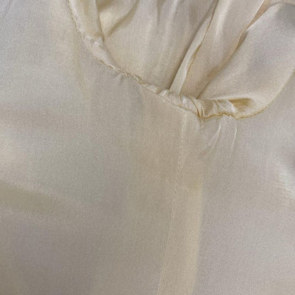 Chanel Jacket Size 38 M Women - P14905 Light Orange and White Long Sleeves /