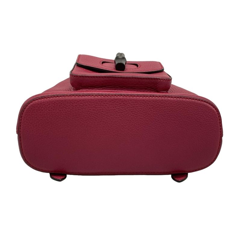 Gucci Sac Bamboo Pink Tassel Leather