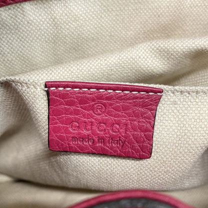 Gucci Sac Bamboo Pink Tassel Leather