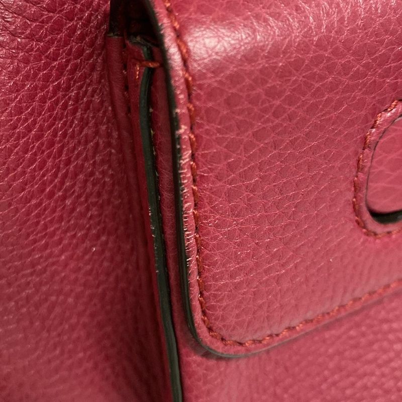 Gucci Sac Bamboo Pink Tassel Leather