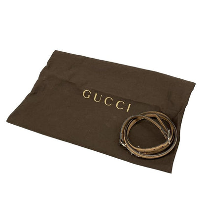 Gucci Handbag Bamboo Daily Beige Leather