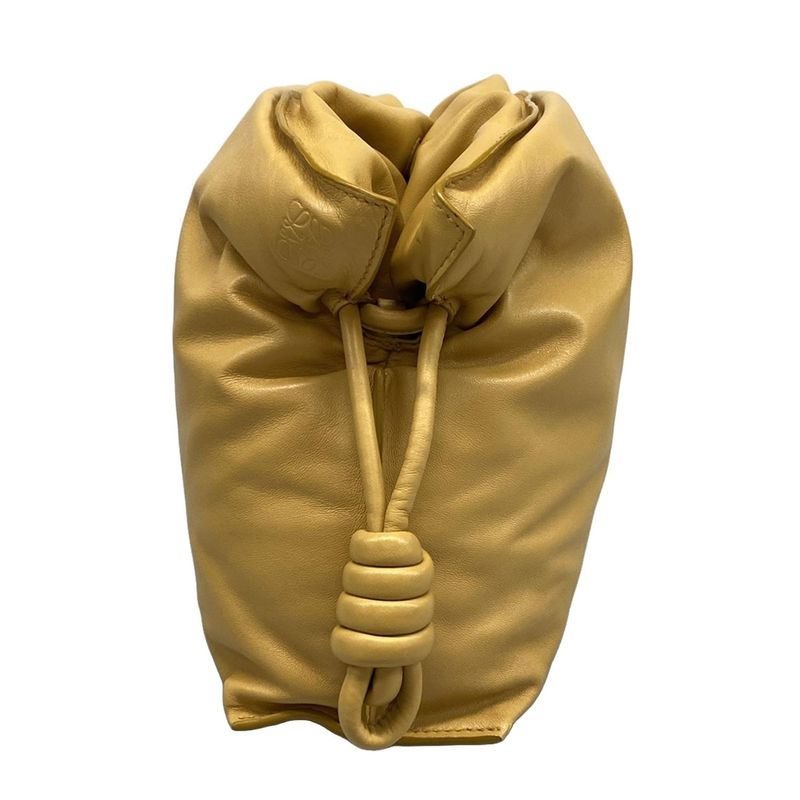 Loewe Clutch Bag Clutch Puffer Light Brown Leather