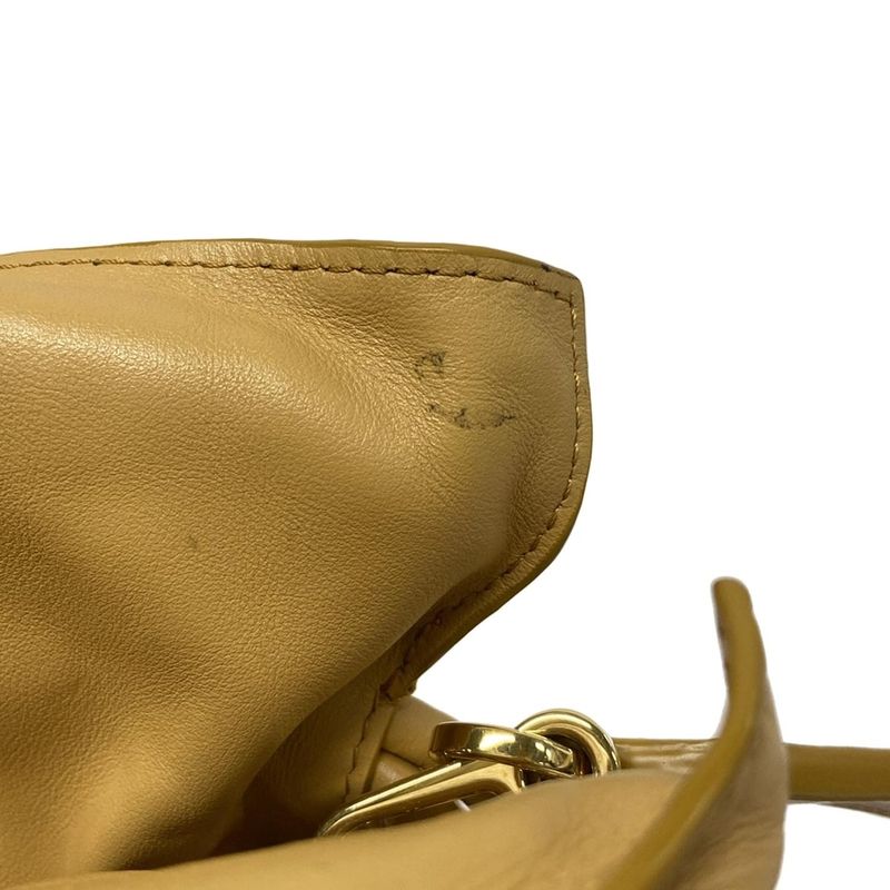 Loewe Clutch Bag Clutch Puffer Light Brown Leather