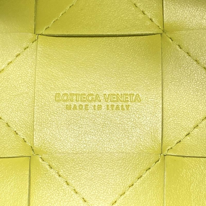Bottega Veneta Bag Small Bucket Bag Yellow Green Shape